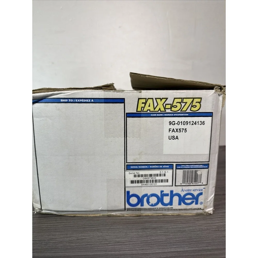 New Open Box Brother FAX-575 Personal Office Paper Fax‎ Phone Copier Machine